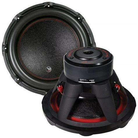 Audiopipe 15 In Triple Stack Woofer 4 Ohm Dual Voice Coil 2400w Max