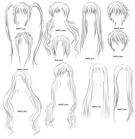 Pin By Aftd On Drawing And Anime Tutorial Ponytail Drawing How To