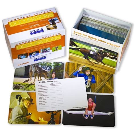 Picture noun card set is a tremendous tool for teaching key language concepts to preschool age children; Language Builder Card Sets - Verbs - Language - Speech Therapy - Special Education