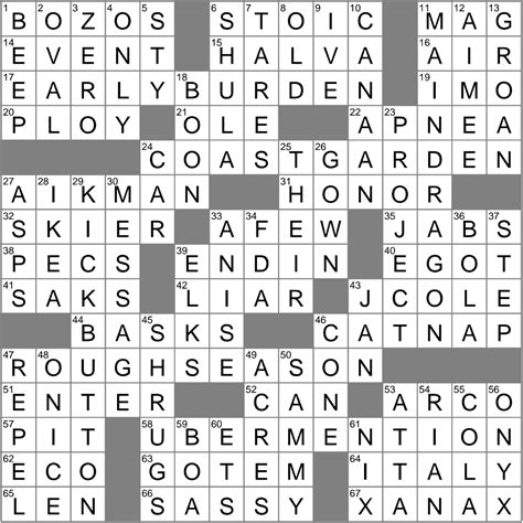 LA Times Crossword 24 Nov 23, Friday - LAXCrossword.com