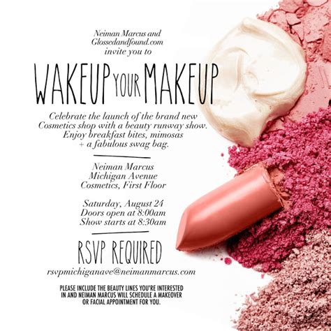 Chicago Beauty Event Wakeup Your Makeup W Glossed Found Neiman