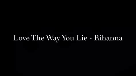 Life is no nintendo game, but you lied again. Love the way you lie - Rihanna (Selita Cover Audio) - YouTube