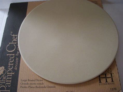 Pampered Chef 15 Large Flat Pizza Stoneware The Pampered Chef