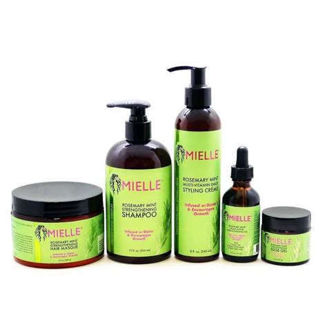 Hair oils aren't just for dry hair that's thick or curly. Mielle Rosemary Mint Strengthening Hair Masque - 12oz in ...