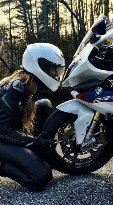 Biker Girl Motorcycle Triumph Hd Phone Wallpaper Peakpx