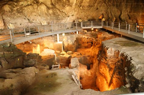 The Cave Of Theopetra Kalabaka Greece Photo From