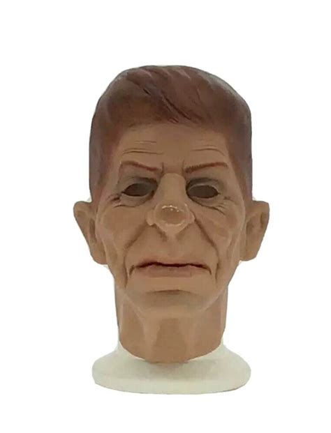 Ronald Reagan Mask Mens Point Break S Costume Accessory Foam Latex Greyland Ebay
