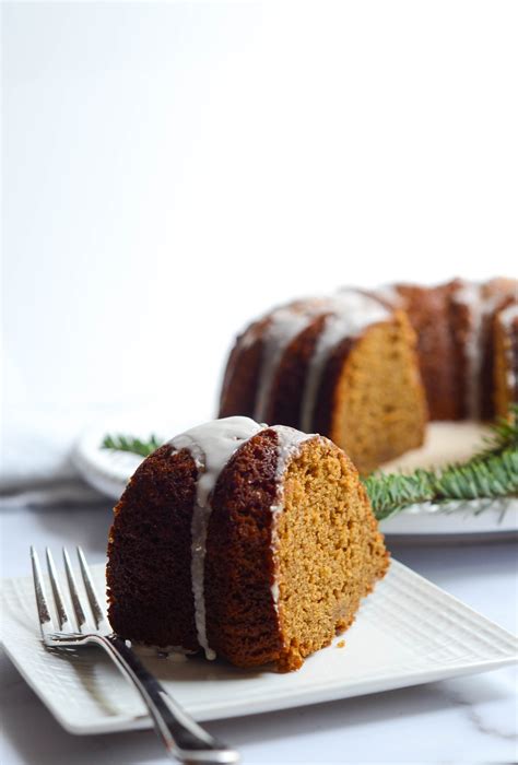 Great for when you have company coming over for the holidays. easy to make and so delicious -- this gingerbread bundt cake is sure to please! | Bundt cake ...