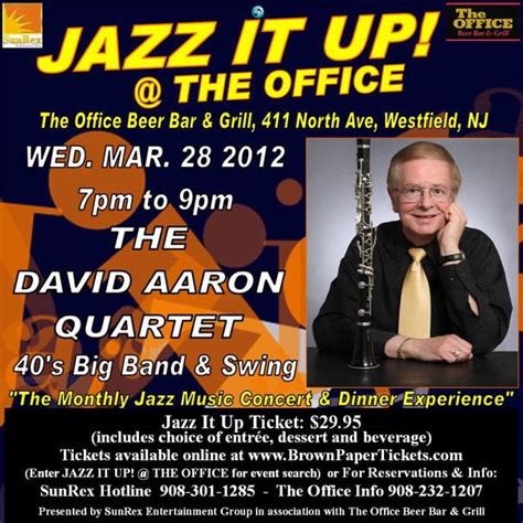 Jazz It Up The David Aaron Quartet Westfield Nj Patch