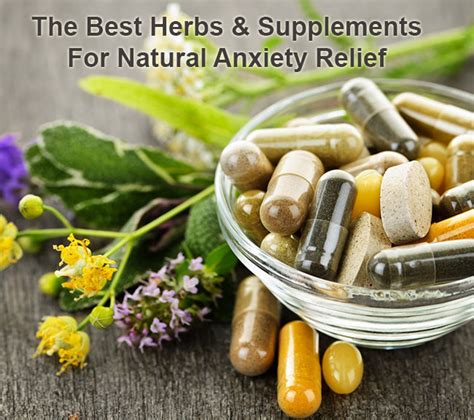 Natural Supplements For Anxiety Dr Sam Robbins
