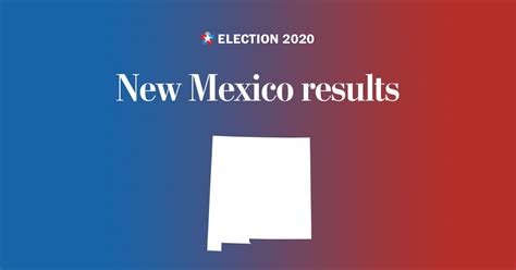 New Mexico 2020 Live Election Results The Washington Post