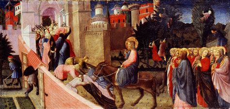 Christian Art English Lessons The Triumphant Entry Into Jerusalem