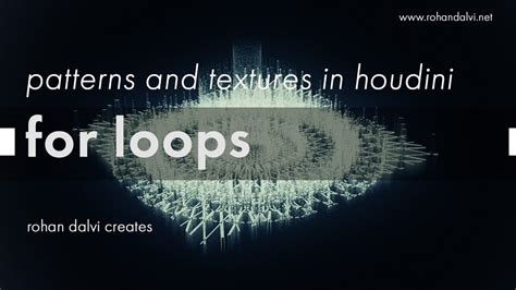 Patterns And Textures In Houdini For Loops Youtube