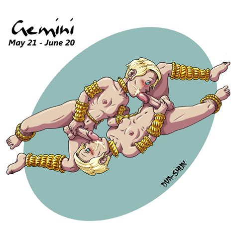Zodiac Gemini By Dva Shun Hentai Foundry