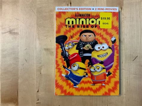Minions The Rise Of Gru Dvd Collectors Edition New 720 Picclick