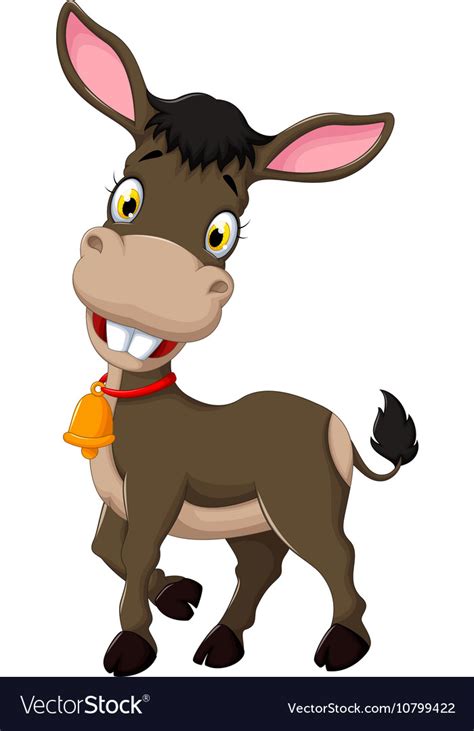Funny Donkey Cartoon Posing Royalty Free Vector Image The Best Porn Website
