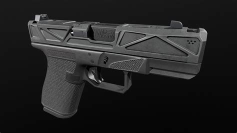3d Model Glock 19 Tactical Handgun Vr Ar Low Poly Cgtrader