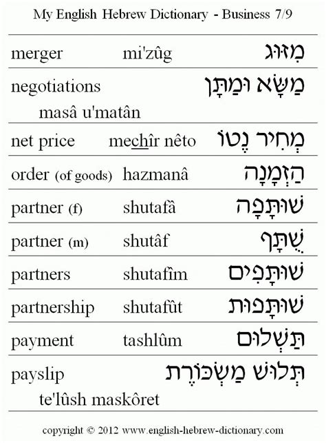 Ways To Learn Hebrew Hebrew Vocabulary Hebrew Words