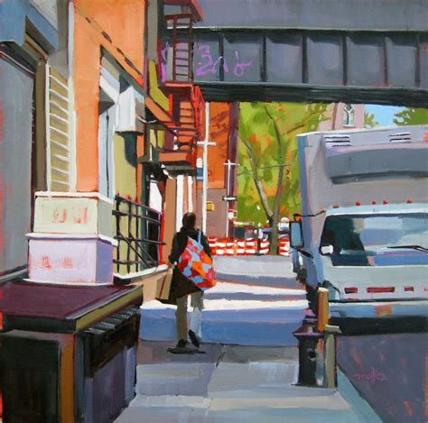 Patti Mollica Morgan Gaynin Inc City Scape Painting Manhattan Art