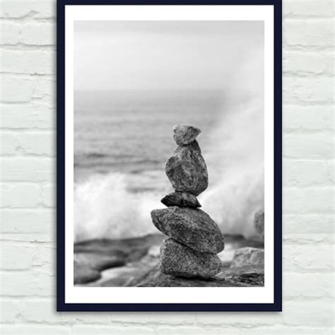 Waves And Rocks Etsy