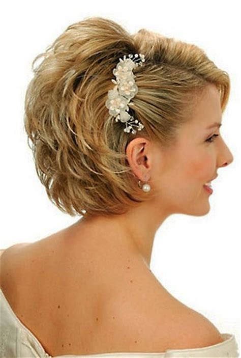 +short layer hairstyles for wedding. 10 Fantastic Wedding Hairstyles for Short Hair