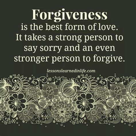 forgiving others is the first step forgiving yourself is the important step life lesson