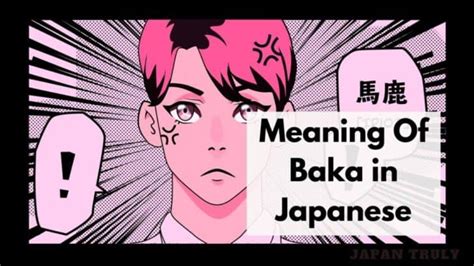 what does baka mean in japanese japan truly