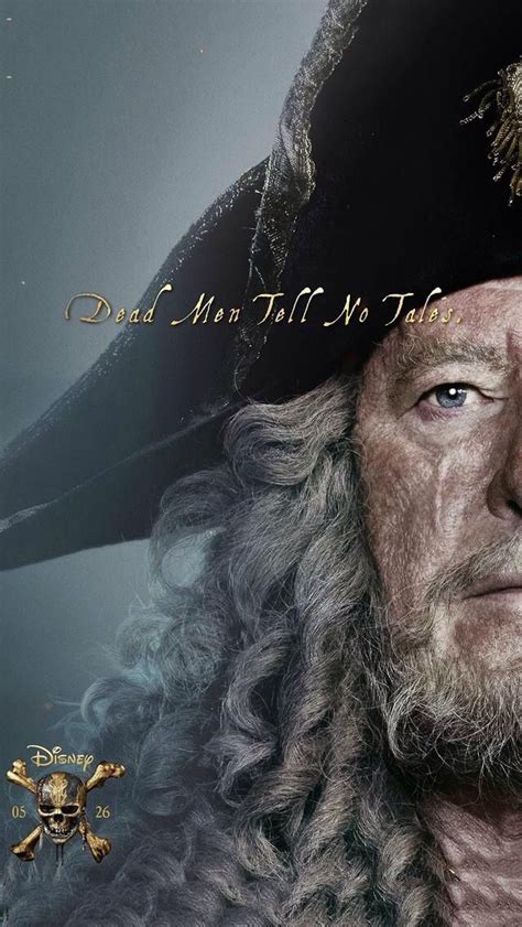 Captain Hector Barbossa Geoffrey Rush ~ Pirates Of The Caribbean