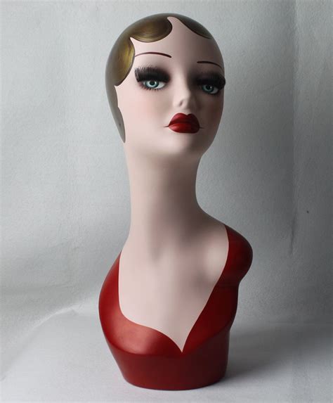 Hand Painted Mannequin Head For Hat Wig And Collection Mannequin