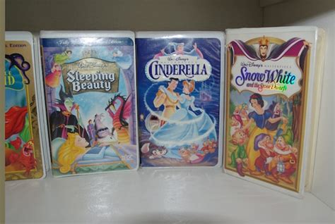 Disney Princess Collection Of Vhs Tapes