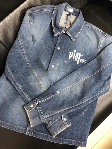 Dior Vip 20ss Bee Embroidered Denim Jacket Fashionreps