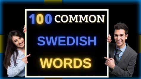 Swedish Pronunciation 100 Useful Words In Swedish Learn Swedish