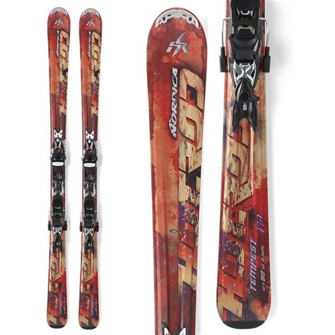 Nordica Hot Rod Tempest Skis Xbi Ct Bindings 2012 Evo