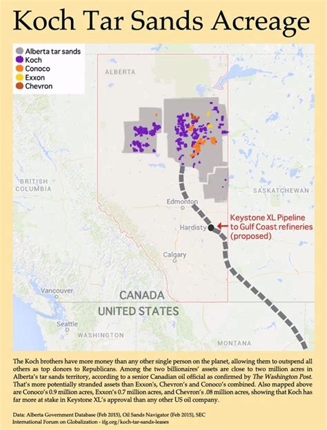New Map Shows Kochs Connection To Keystone Ecowatch