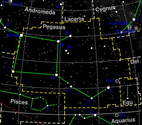 Fall Constellations In The Northern Hemisphere Outer Space Universe