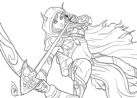 Animal coloring pages printable coloring pages coloring pages for kids cry baby coloring book coloring books melanie martinez coloring book world of warcraft characters dragon coloring page colorful drawings. Sylvanas Windrunner World of Warcraft coloring pages for ...