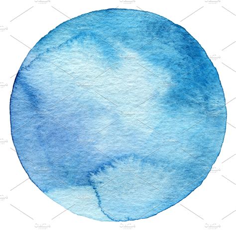 Watercolor Circle Painted Background High Quality Stock Photos
