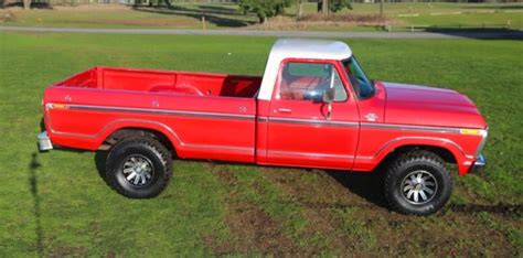 1977 Ford F150 4x4 Ranger Xlt Highboy In Excellent Condition 87877 Miles