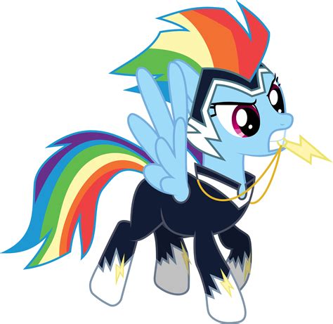Power Pony Rainbow Dash Zapp By Dasprid On Deviantart