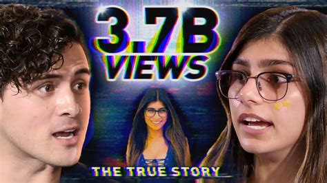 i spent a day with mia khalifa realtime youtube live view counter 🔥 —