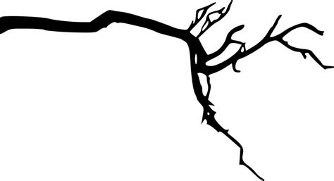 Tree Branch Silhouette Clip Art