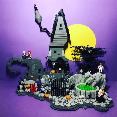 Lego Ideas The Nightmare Before Christmas Halloween Town