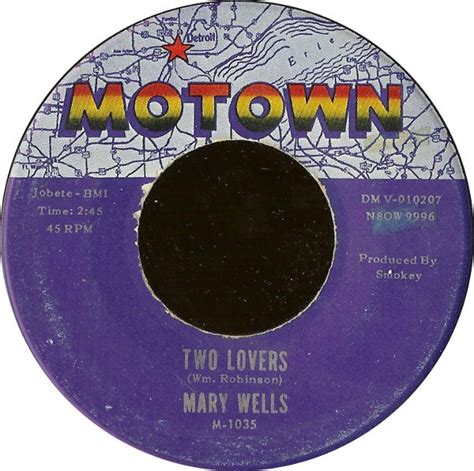 Mary Wells Two Lovers Operator 1962 Vinyl Discogs