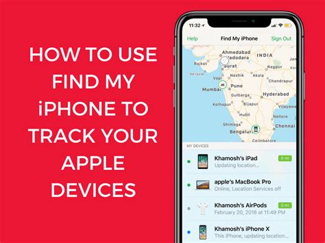 How To Use Find My Iphone To Track Your Iphone Ipad Mac And Airpods