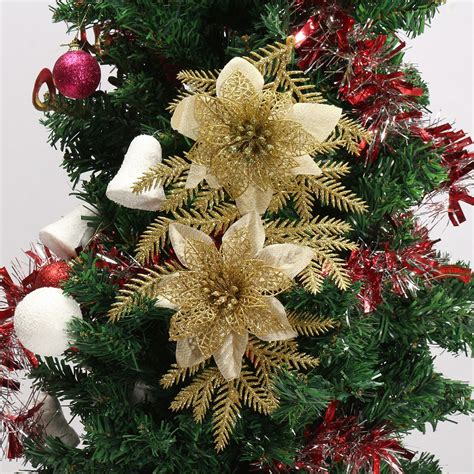 Christmas Flowers Artificial For Decoration 2023 New Top Most Popular
