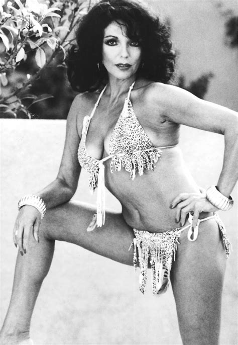 Joan Collins In Bikini Let S Be Real Body Image Pinterest In