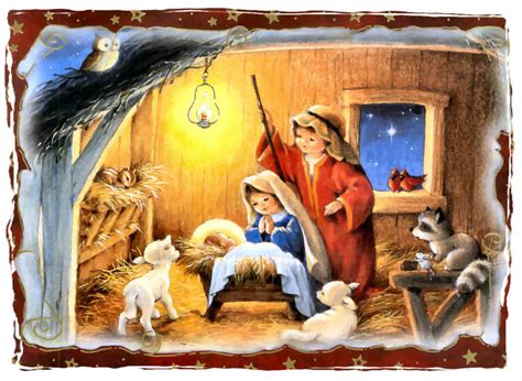 Pesebres Ilustraciones Gratis De Navidad My Little House