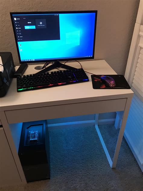 It Aint Much But Definitely Not Bad First Gaming Setup Rpcmasterrace