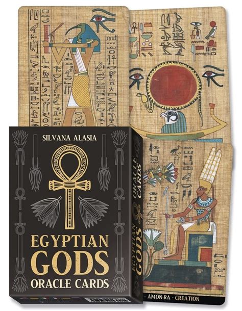 Egyptian Gods Oracle Cards Silvana Alasia