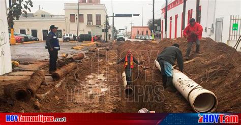 Hoy Tamaulipas Tamaulipas Avanza La Rehabilitacion En Red De Agua